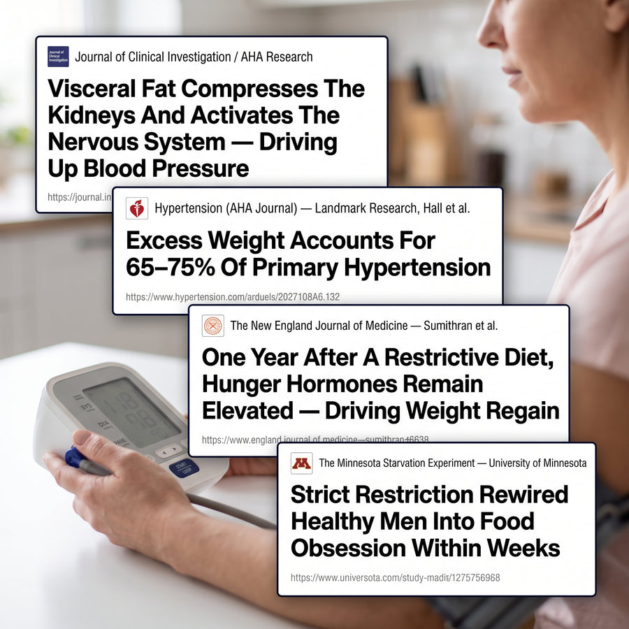 Your High Blood Pressure Is Not A Disease. It Is The Weight.