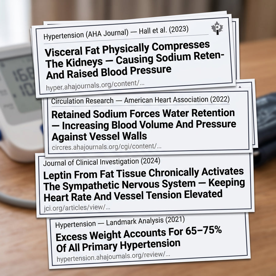 Your High Blood Pressure Is Not A Disease. It Is The Weight.